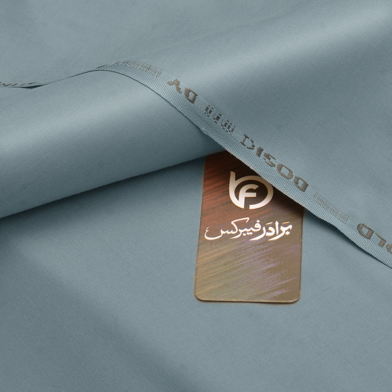 Premium Slate Grey Unstitched Men’s Wash & Wear Fabric