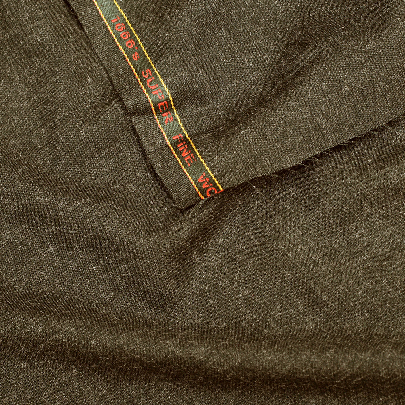 Grace Super Fine Wool Moss Green Unstitched Men’s Suiting Fabric
