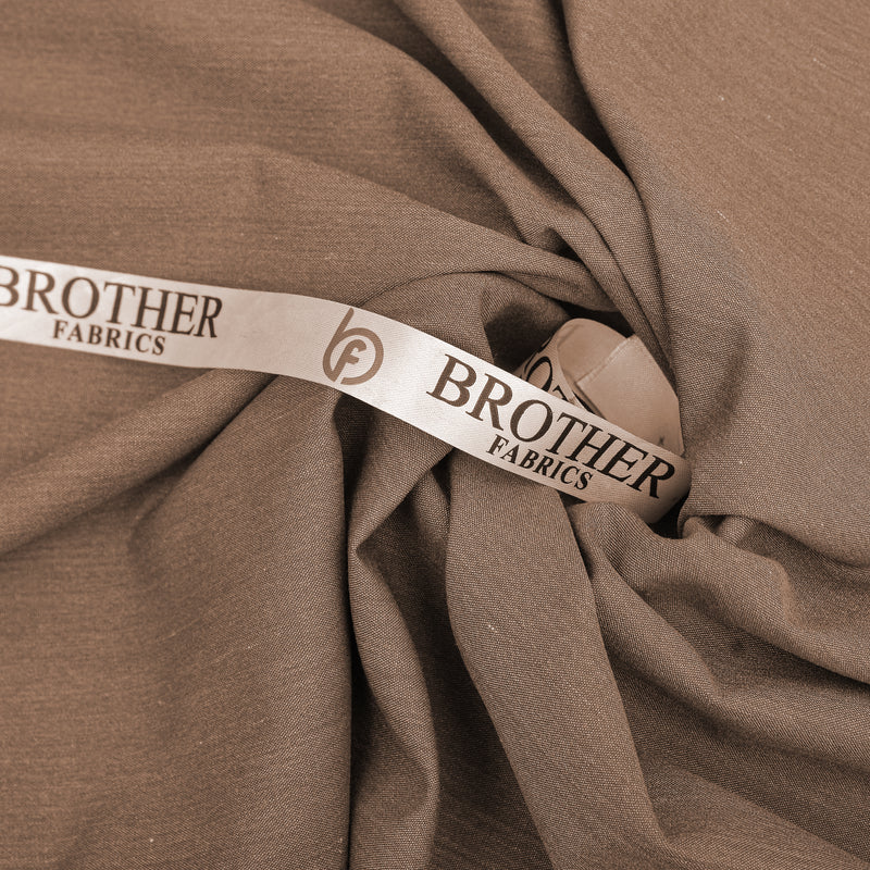 Obal Premium Taupe Brown Unstitched Men’s Suiting Fabric