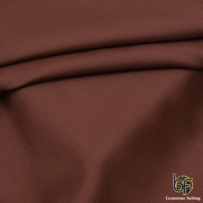Gemstone Brown Suiting – Premium Formal Fabric-3
