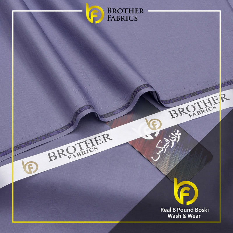 Muted Purple Real 8 Pound Boski Wash & Wear Fabric | Brother Fabric