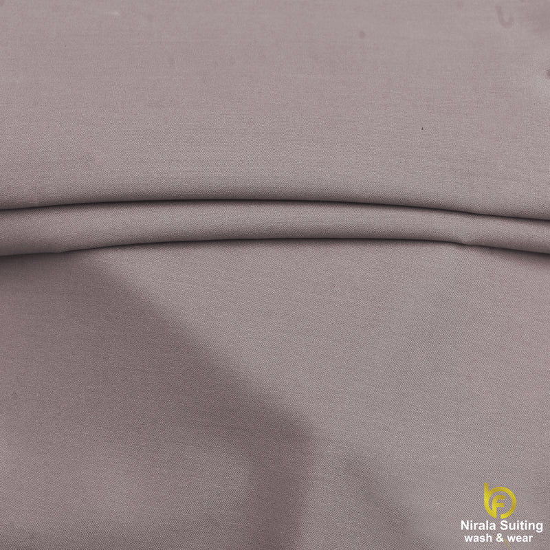 Brother Fabrics Nirala Suiting – Pearl Stone | Premium Wash & Wear Fabric