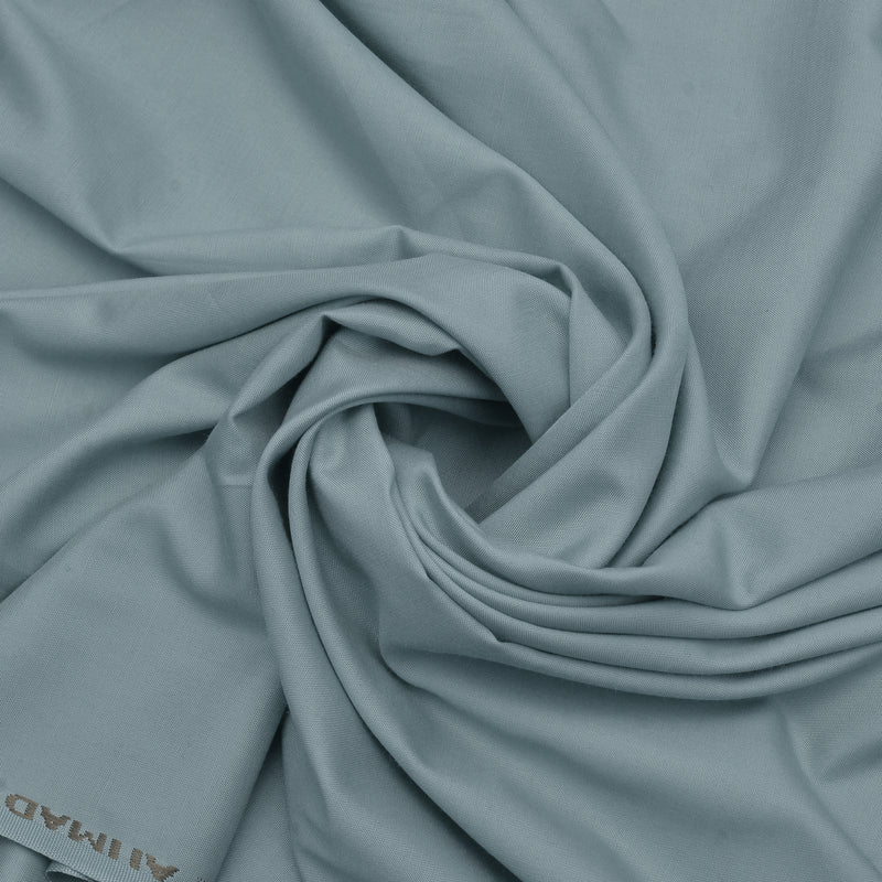 Premium Slate Grey Unstitched Men’s Wash & Wear Fabric