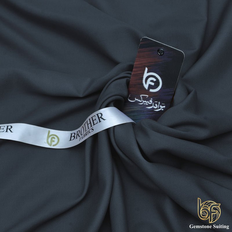 Title: Mocha Brown — Premium Suiting Fabric-12