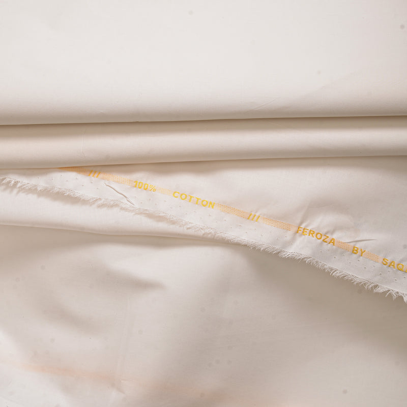 Pure White Elegance – Premium 100% Cotton Fabric-6