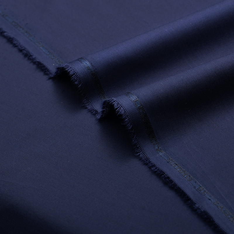 Midnight Black Premium Suiting Fabric-1