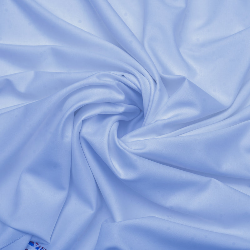 Royal Crisp White Unstitched Suit Fabric