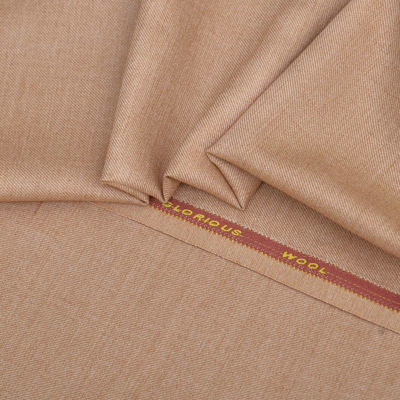 Grace Glorious Premium Warm Beige Unstitched Men’s Suiting Fabric