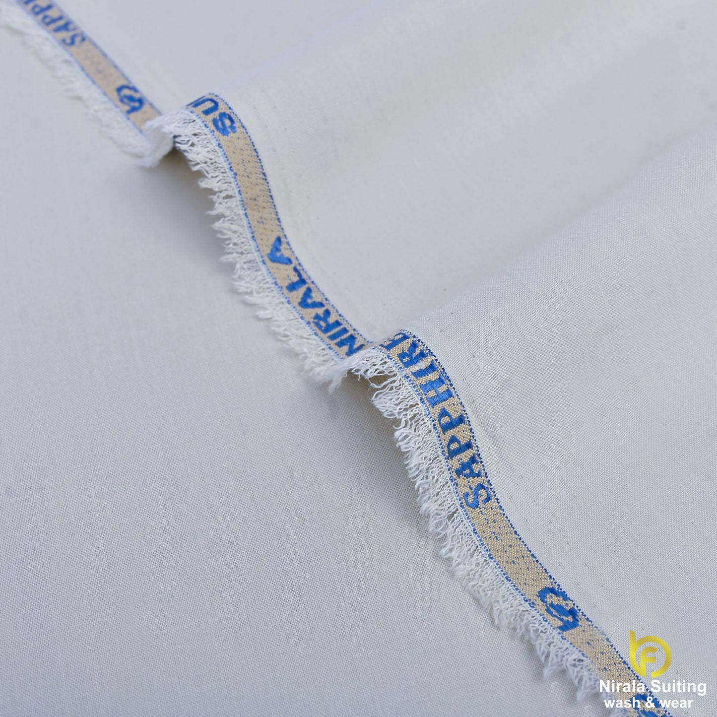 Nirala Suiting – Pure White