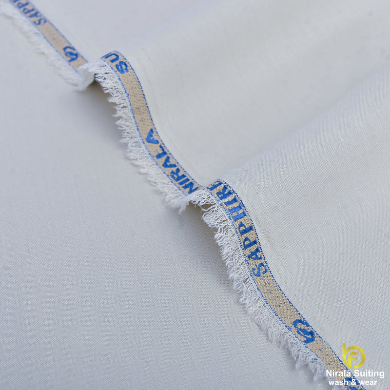 Nirala Suiting – Pure White