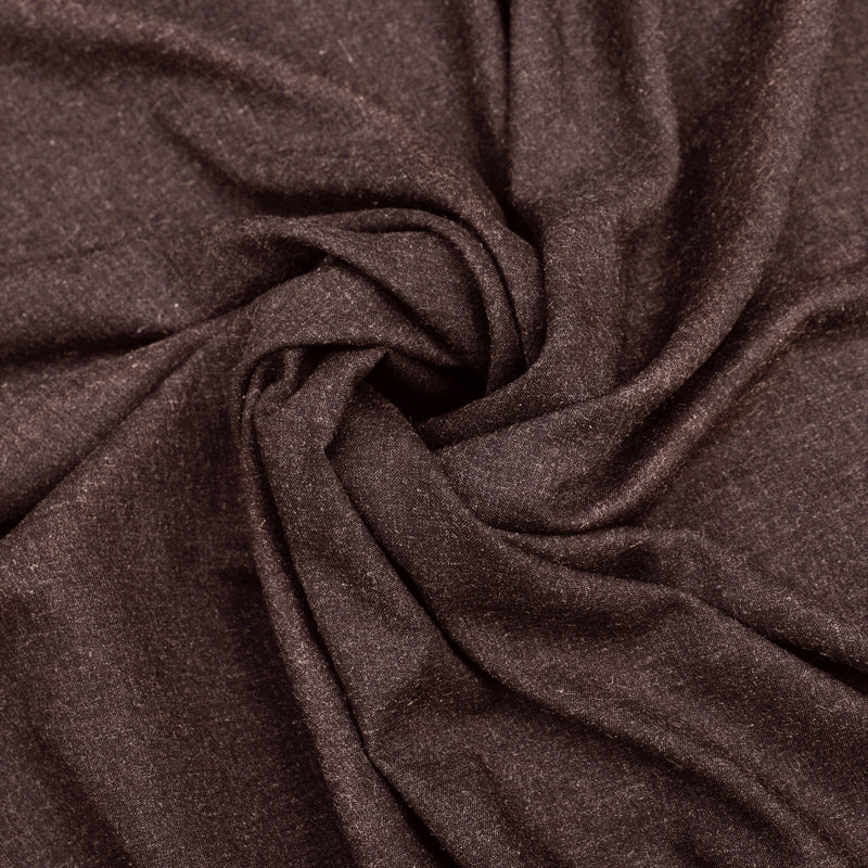 Grace Super Fine Wool Dark Espresso Brown Unstitched Men’s Suiting Fabric