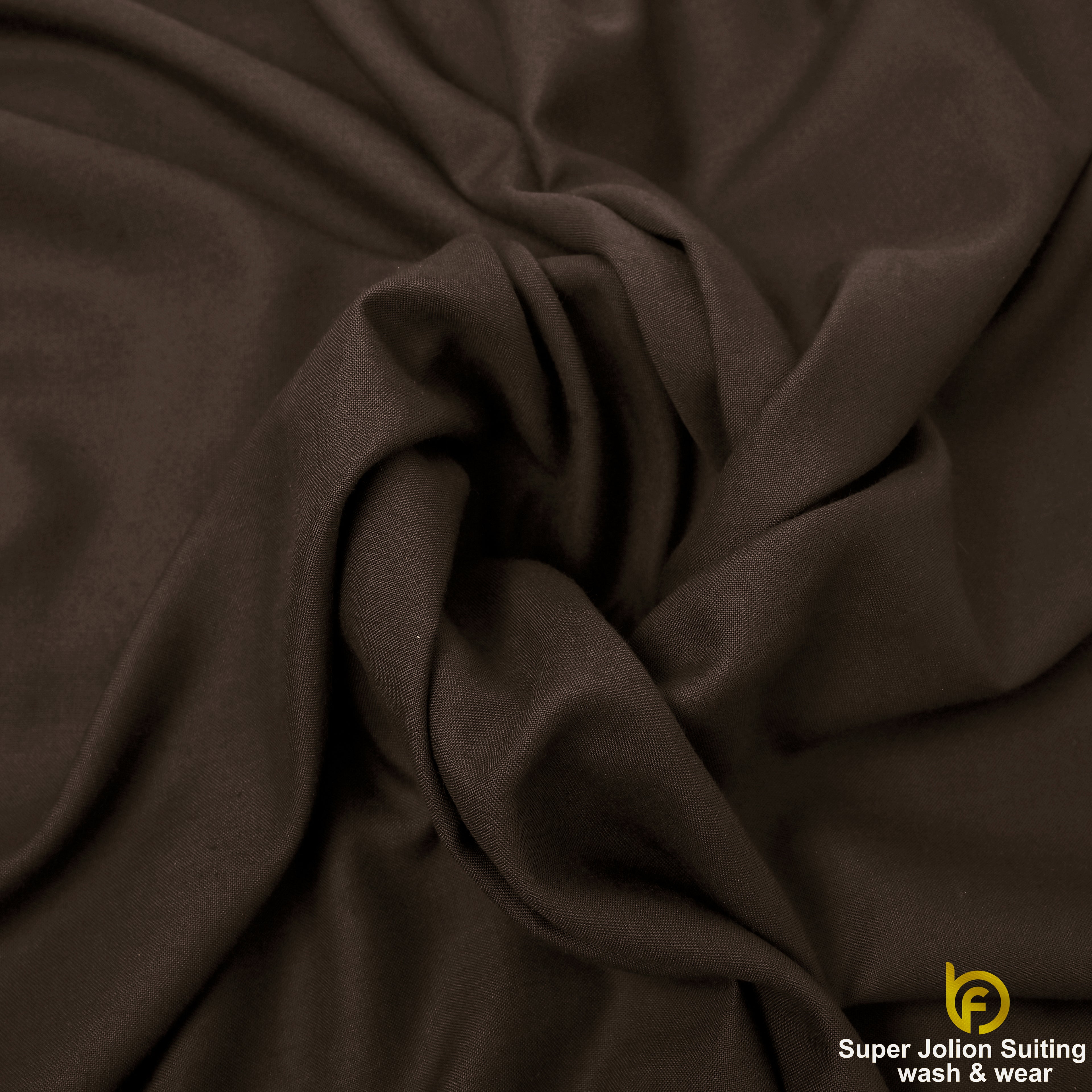 Super Jolion Wash & Wear Suiting Fabric – Chocolate Brown
