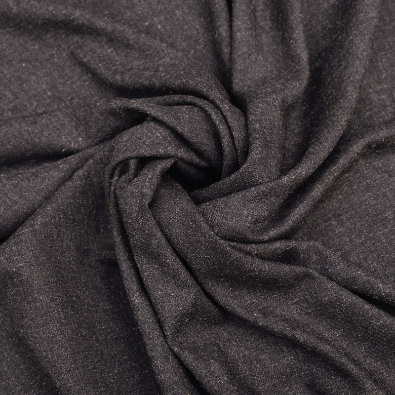 Grace Super Fine Wool Dark Charcoal Unstitched Men’s Suiting Fabric