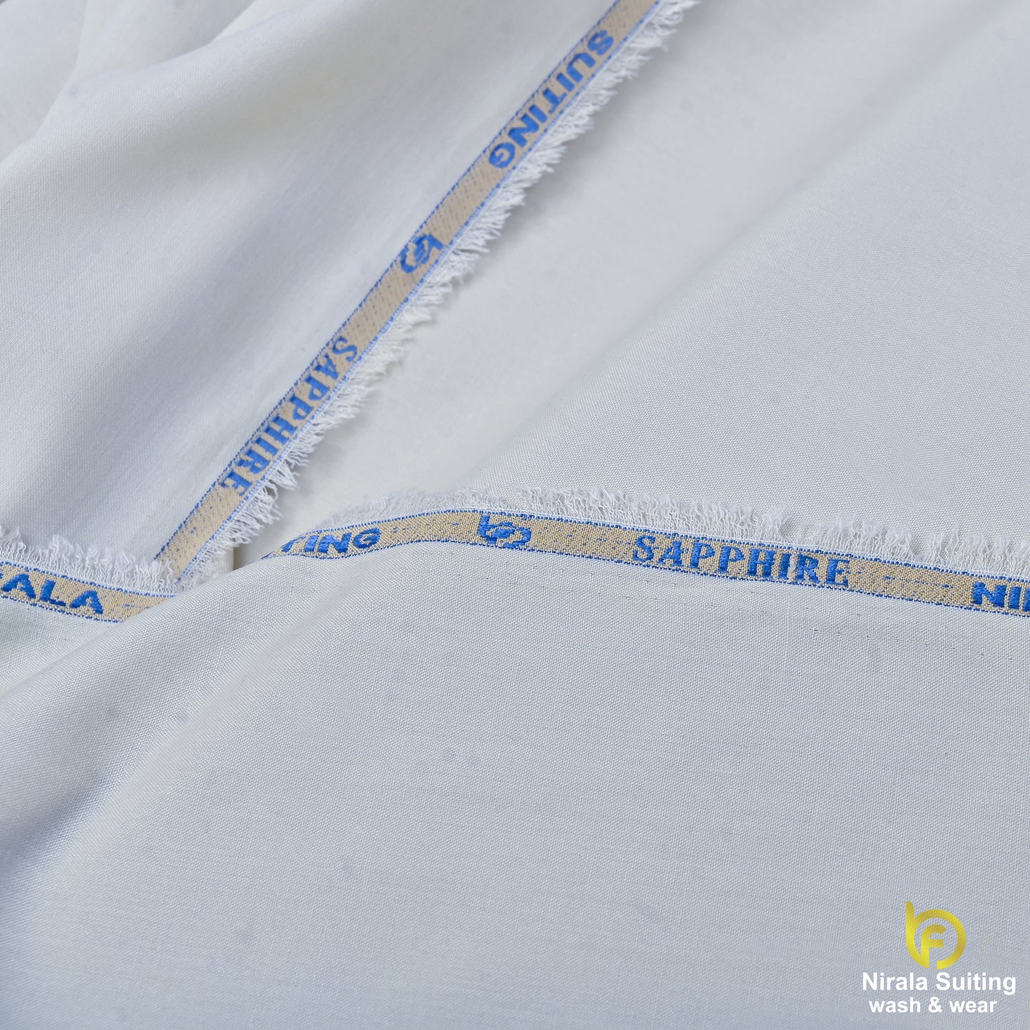 Nirala Suiting – Pure White