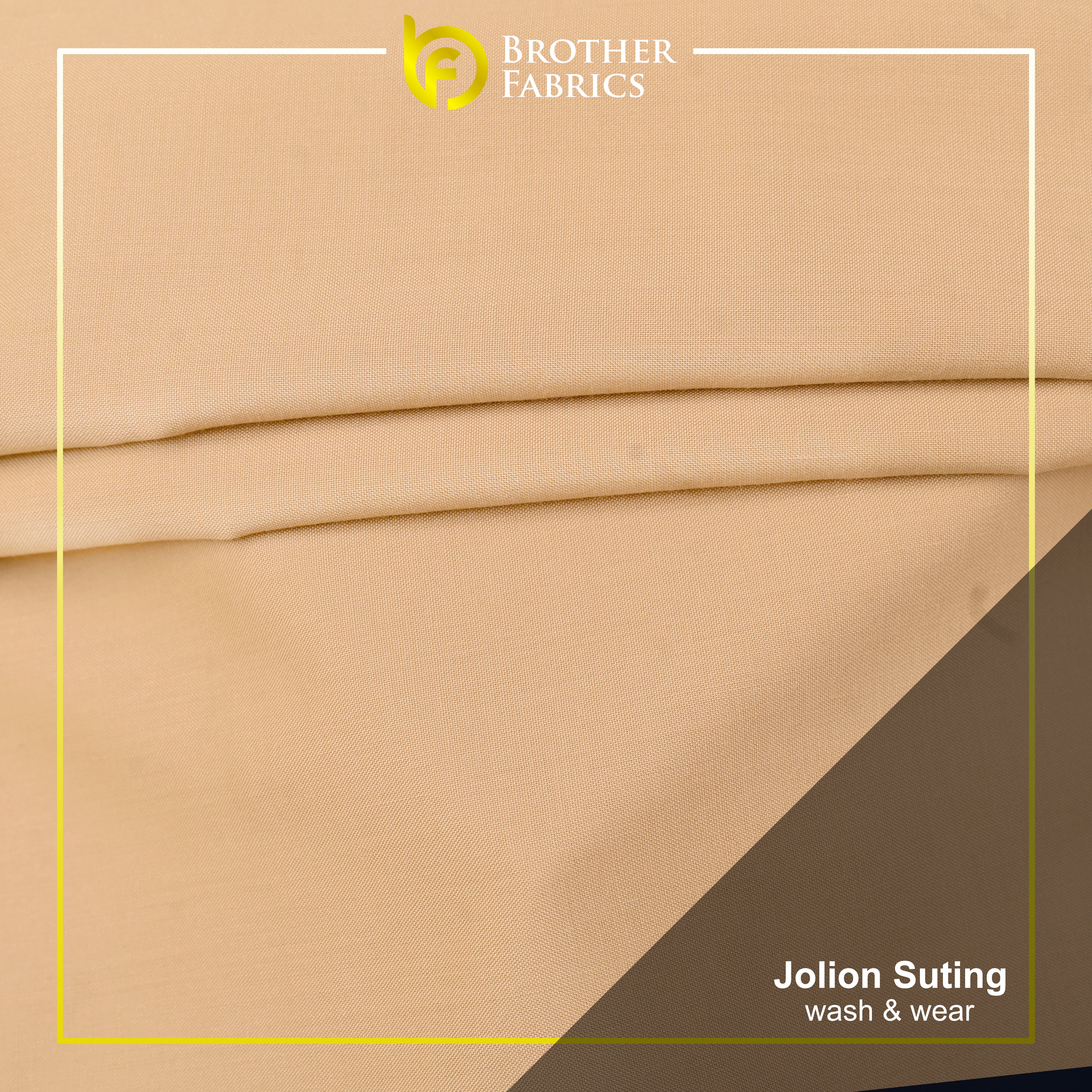 Brother Fabrics Jolion Suiting Wash & Wear – Camel Beige