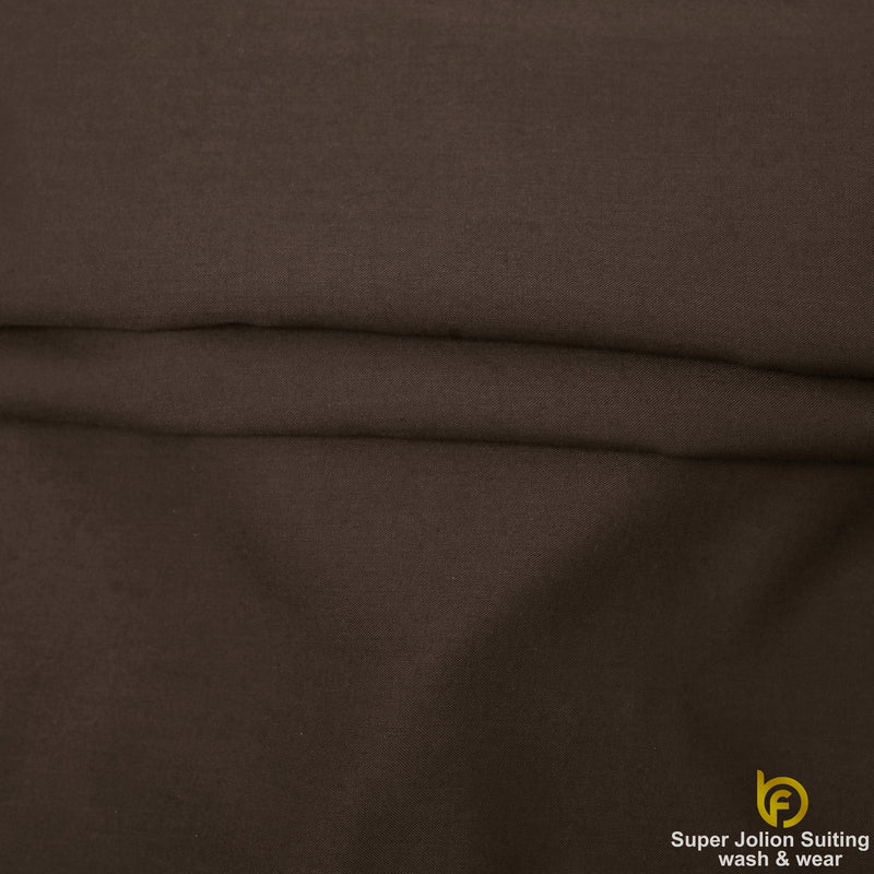 Super Jolion Wash & Wear Suiting Fabric – Chocolate Brown