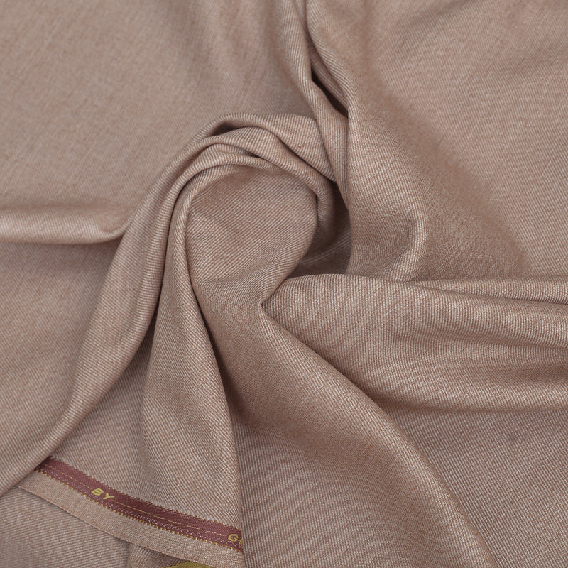 Brother Fabrics Premium Warm Beige Unstitched Men’s Suiting Fabric