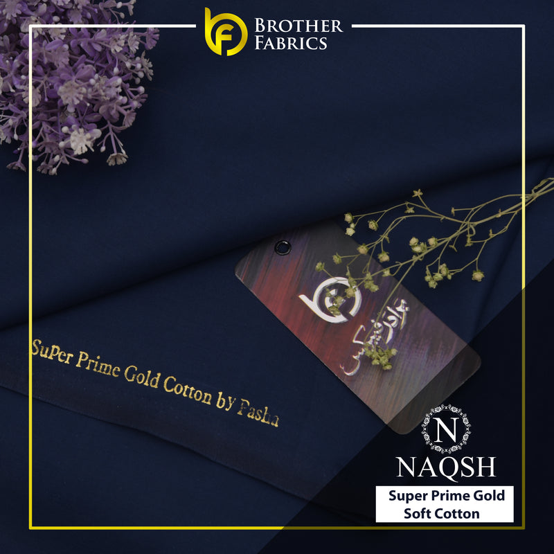 Super Prime Gold Soft Cotton – Midnight Navy