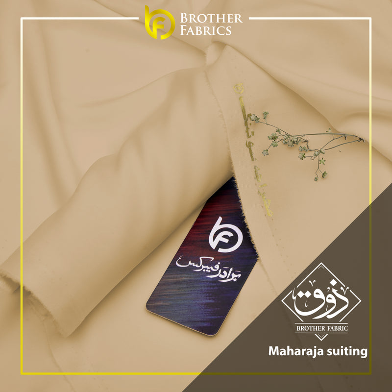 Maharaja Suiting Brother Fabrics – Cream Pearl