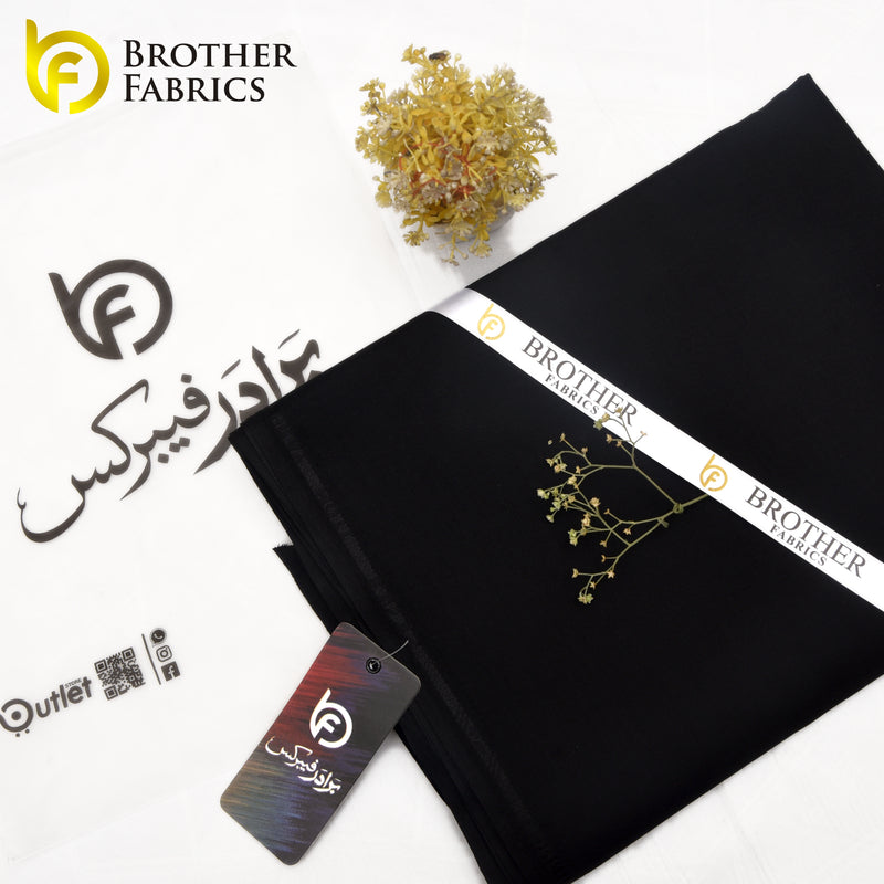 Aqua Black Premium Maharaja Suiting | Brother Fabrics
