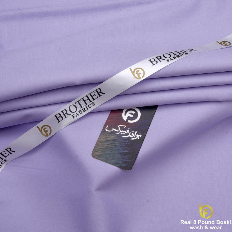 Soft Lilac Real 8 Pound Boski Wash & Wear Fabric | Brother Fabrics